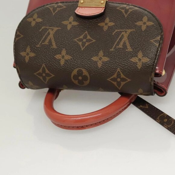 LOUIS VUITTON Monogram Vernis Hot Springs Backpack Pink - Picture 9 of 15